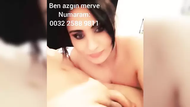 Brunette beauty licks Turkish office sperm